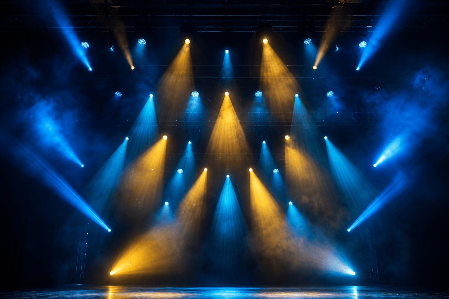 Creative professional stage lighting design